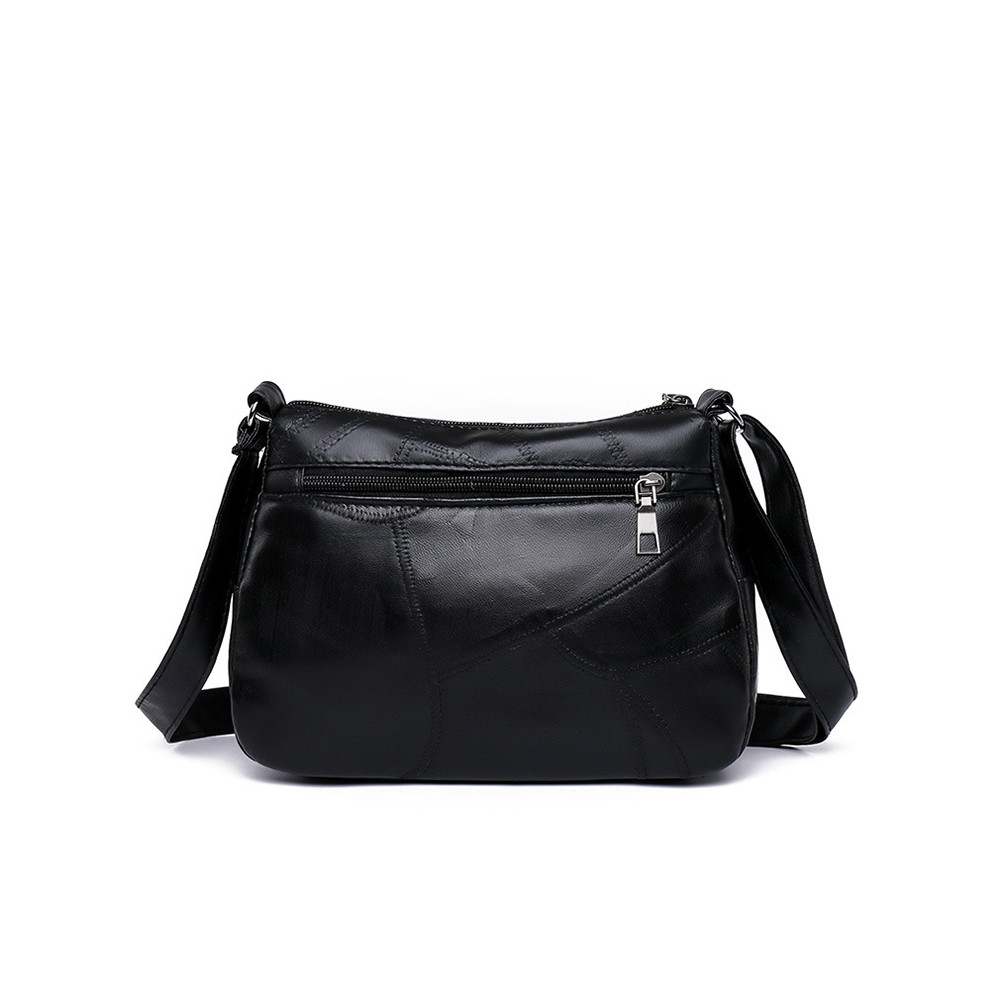 Flowers & Butterflies Embossed Braid Details Crossbody Bag