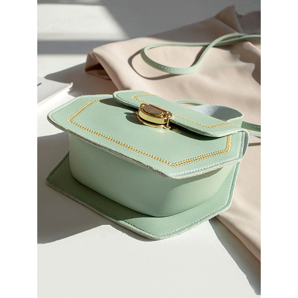 Hexagon Crossbody Shoulder Bag
