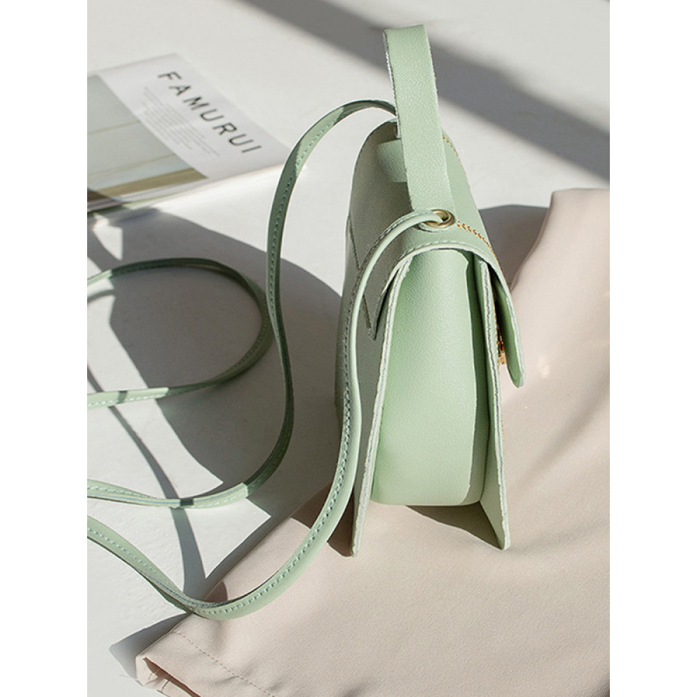 Hexagon Crossbody Shoulder Bag