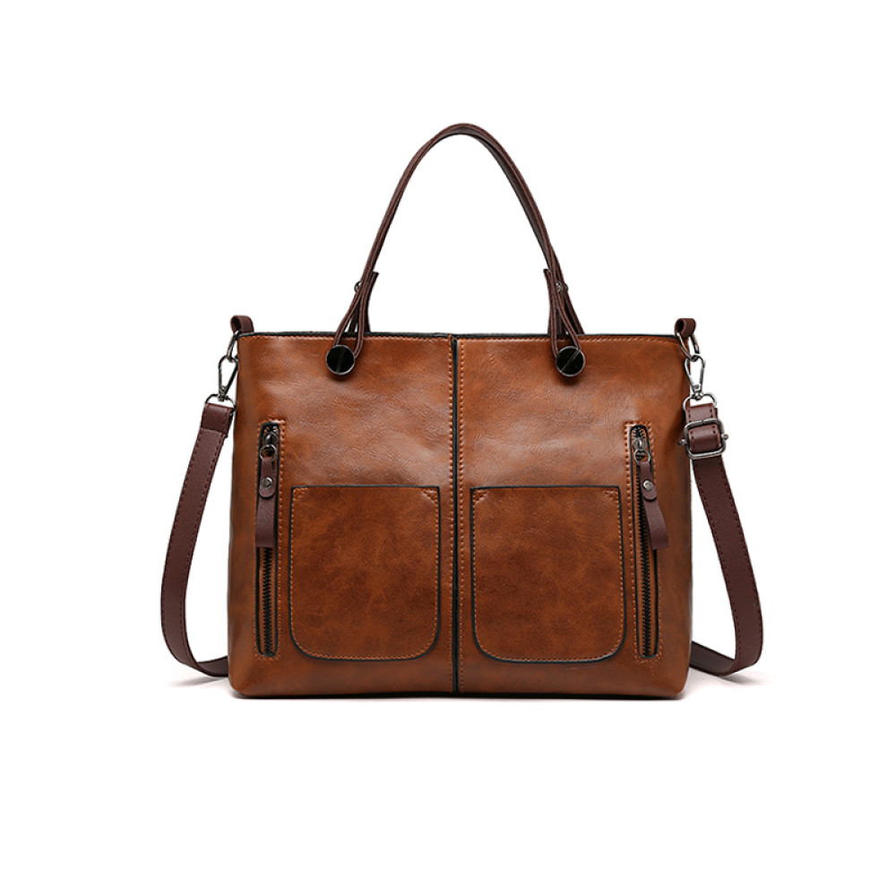 Ladies Vintage Leather Shoulder Bag