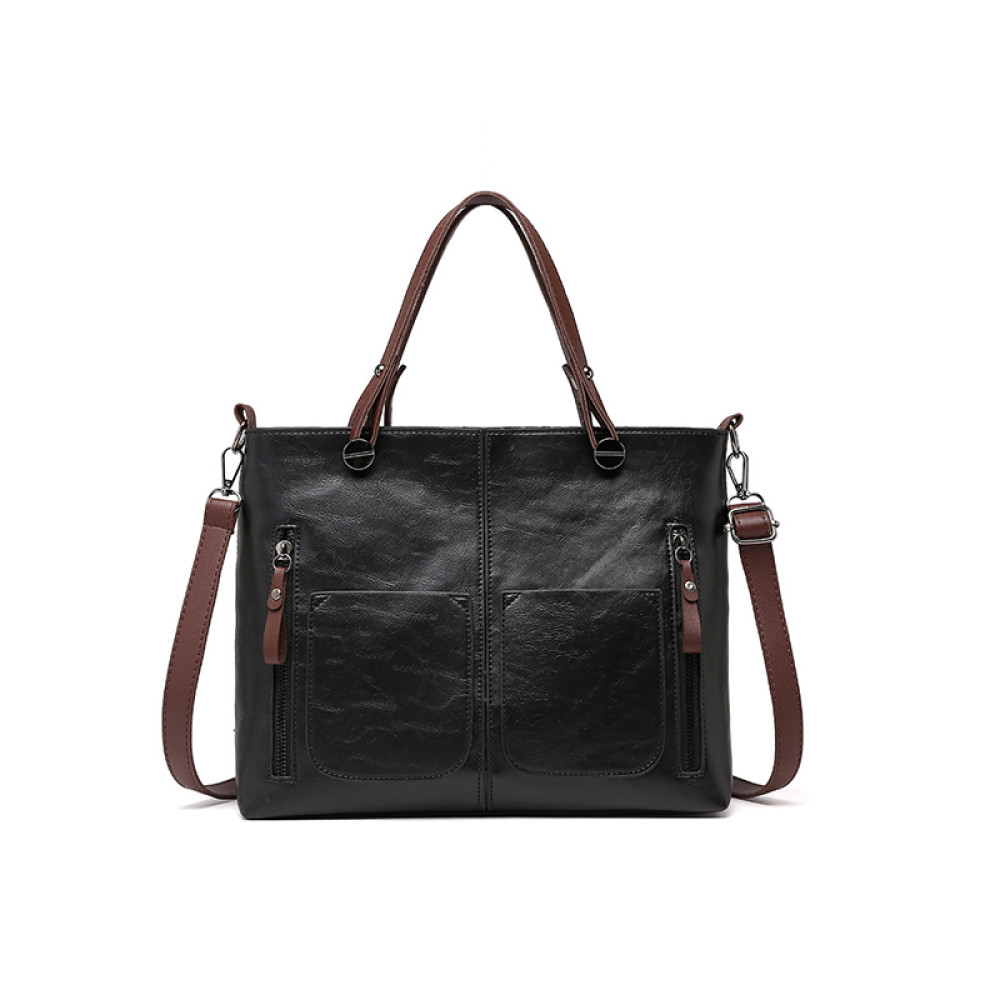 Ladies Vintage Leather Shoulder Bag