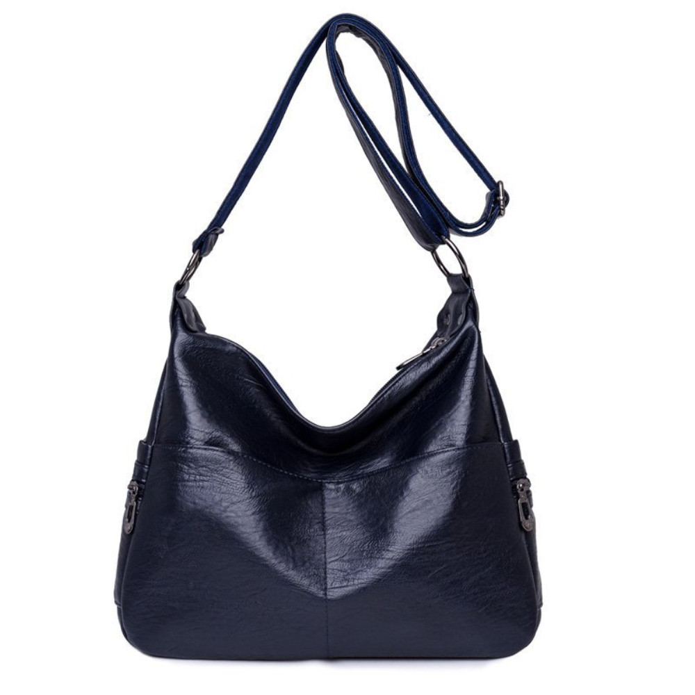 Large Capacity Soft Leather Shoulder Bag