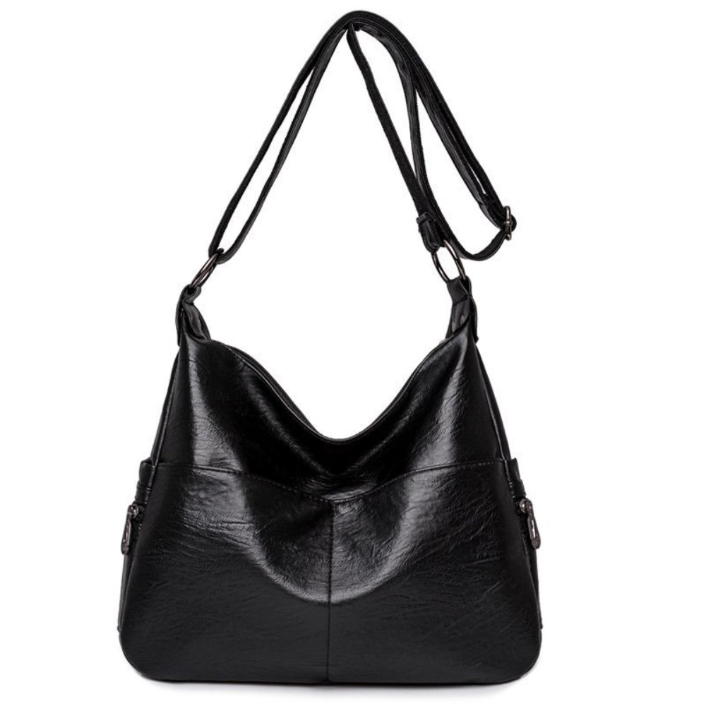 Large Capacity Soft Leather Shoulder Bag
