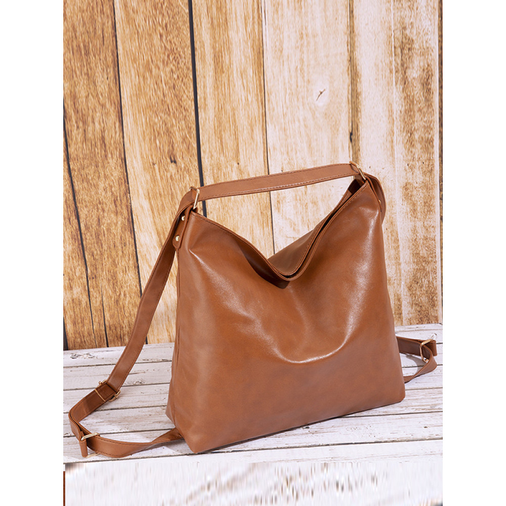 Large-Capacity Soft Shoulder Bag Backpack