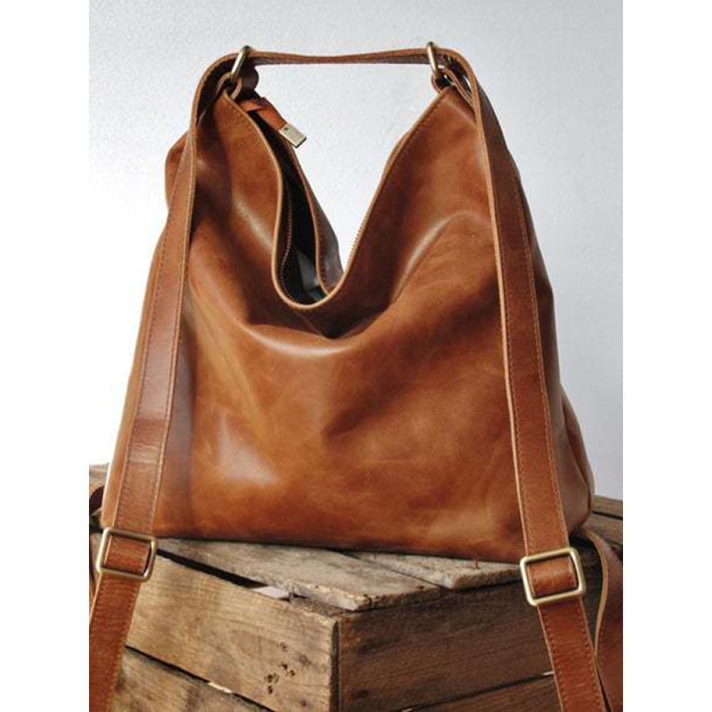 Large-Capacity Soft Shoulder Bag Backpack