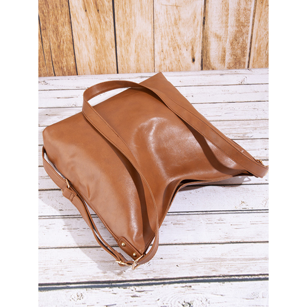Large-Capacity Soft Shoulder Bag Backpack