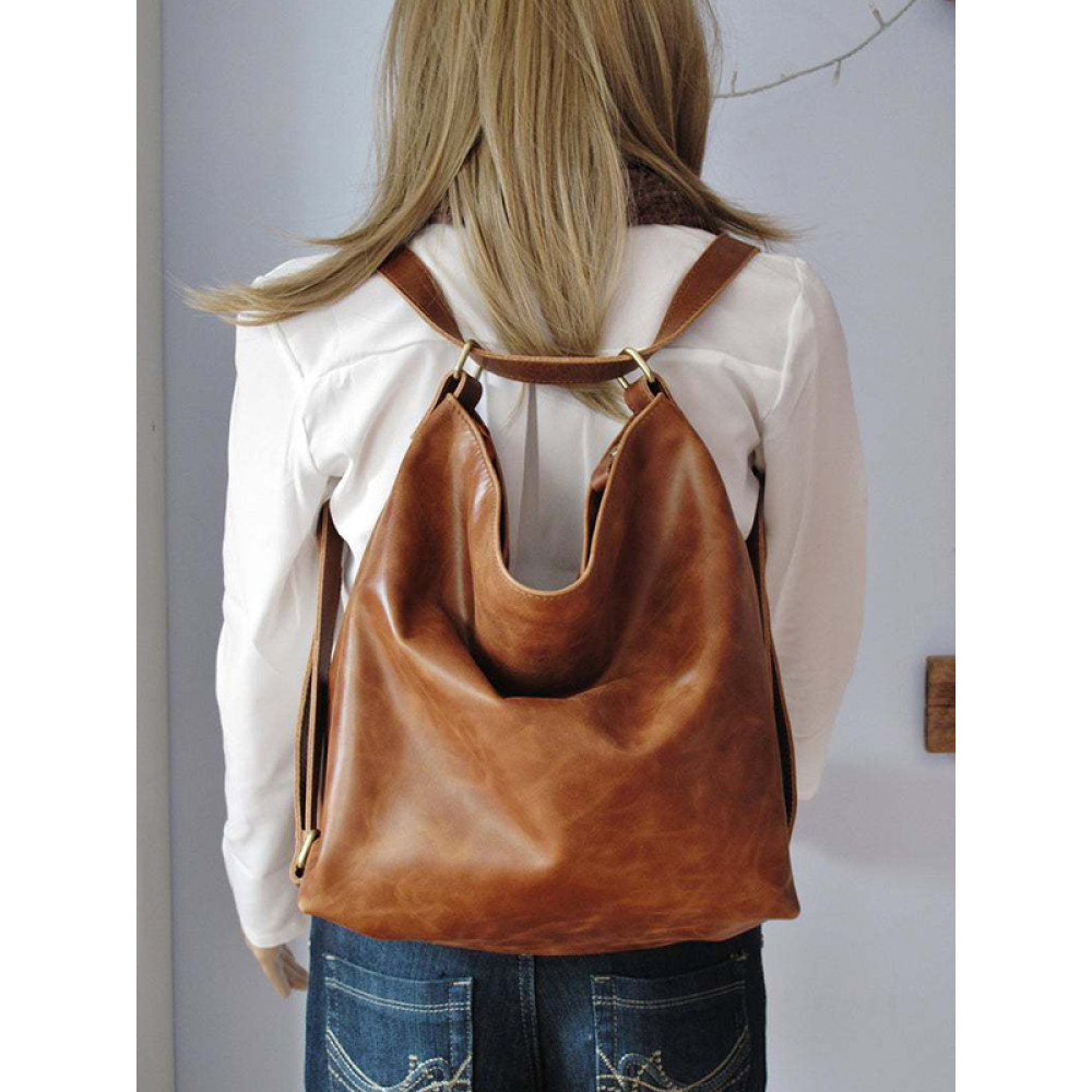 Large-Capacity Soft Shoulder Bag Backpack