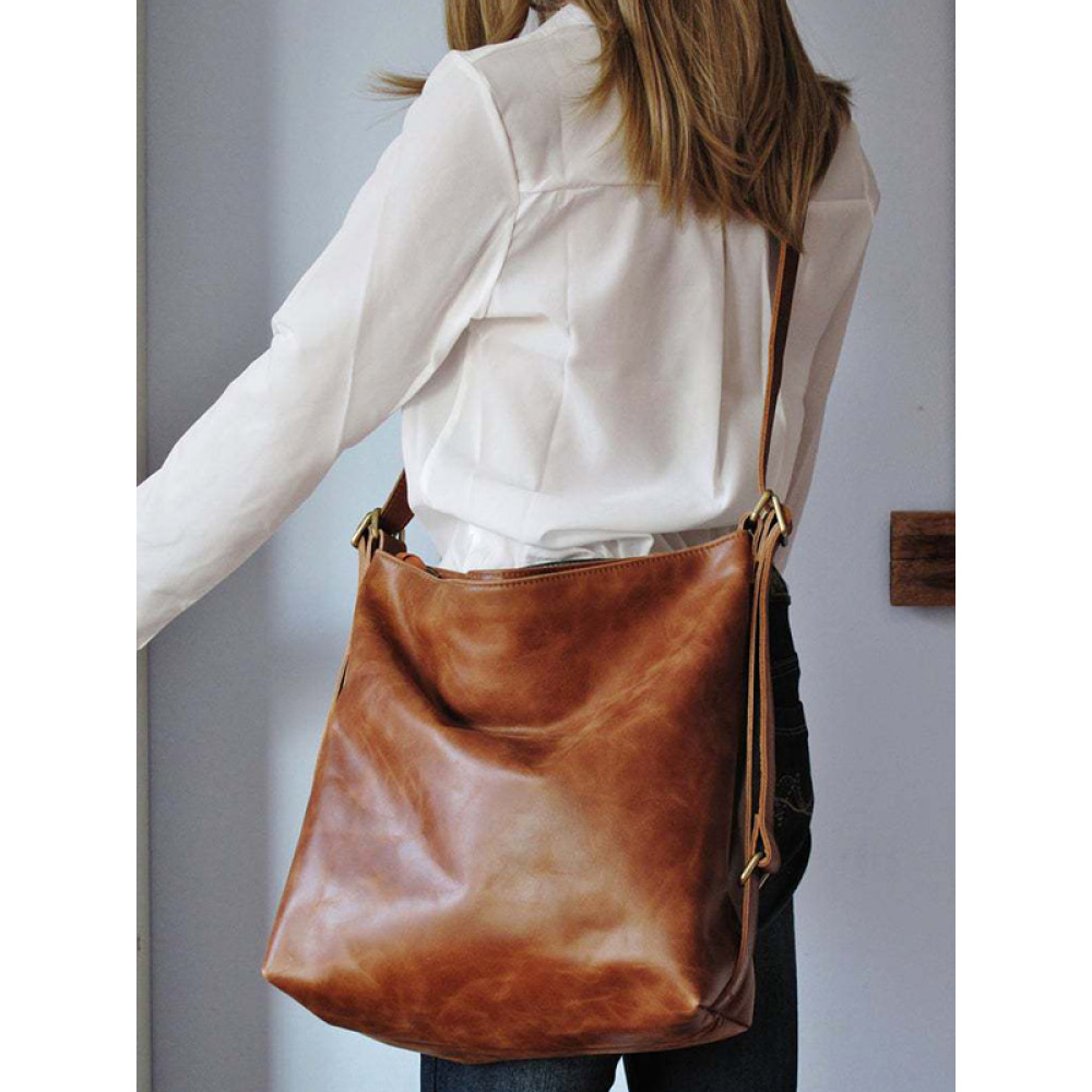 Large-Capacity Soft Shoulder Bag Backpack