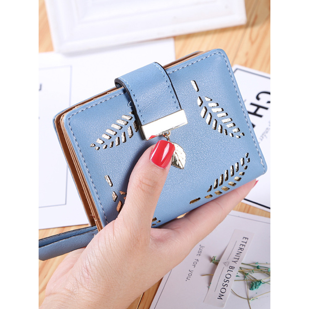 Leaves Hollow Carving Utility Purse