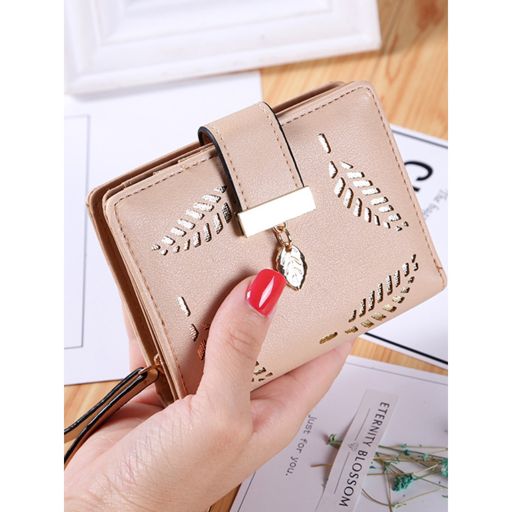 Leaves Hollow Carving Utility Purse