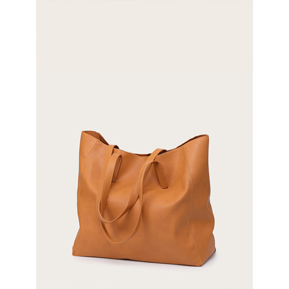 Lightweight Breathable Soft Vintage Large Capacity Handbag Tote
