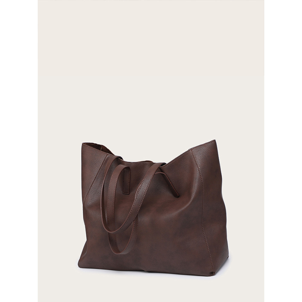 Lightweight Breathable Soft Vintage Large Capacity Handbag Tote
