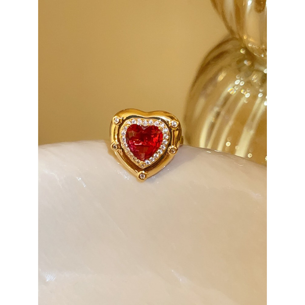 Love Opening Ring Fashion Versatile Ring
