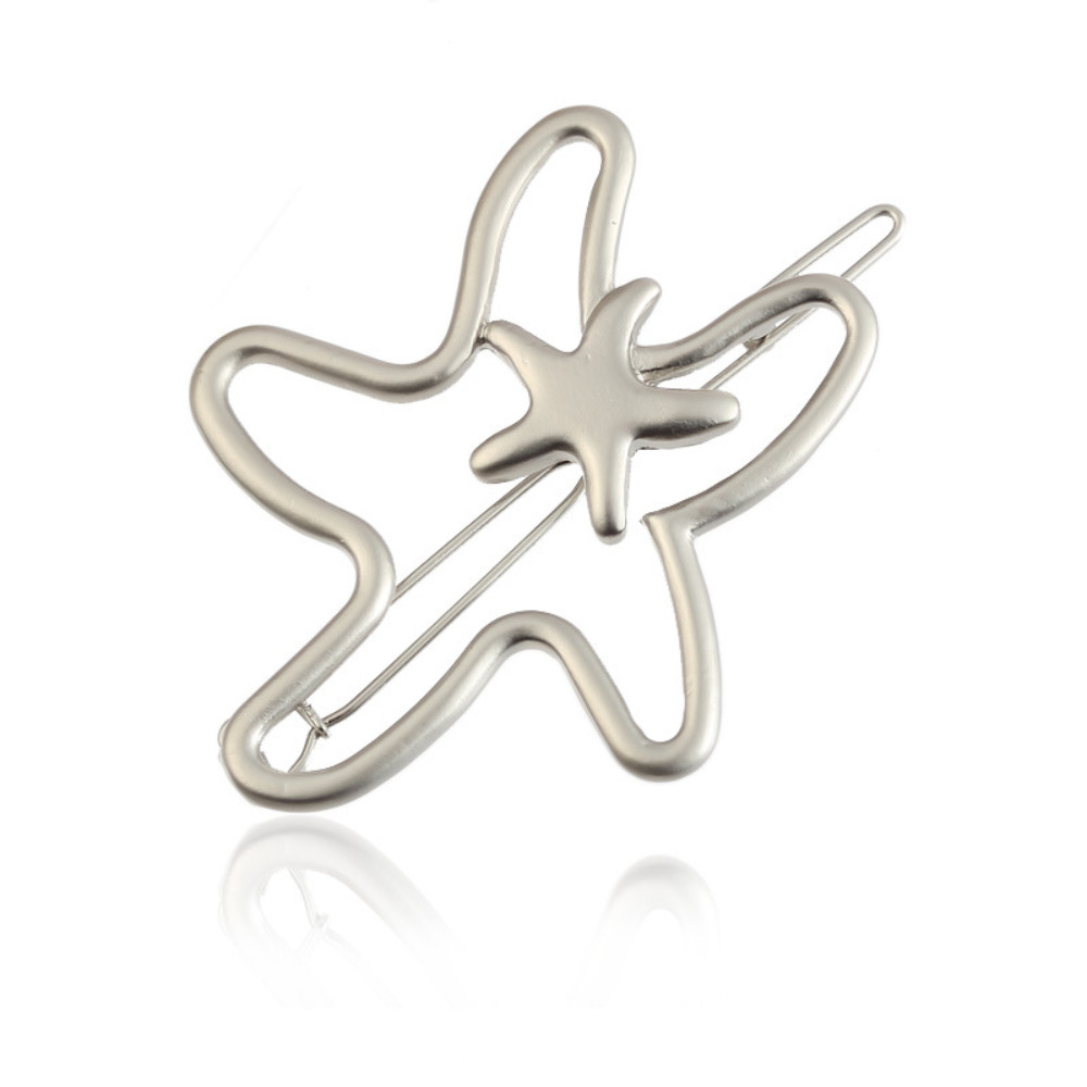 Marine Element Hollow Starfish Hair Clip