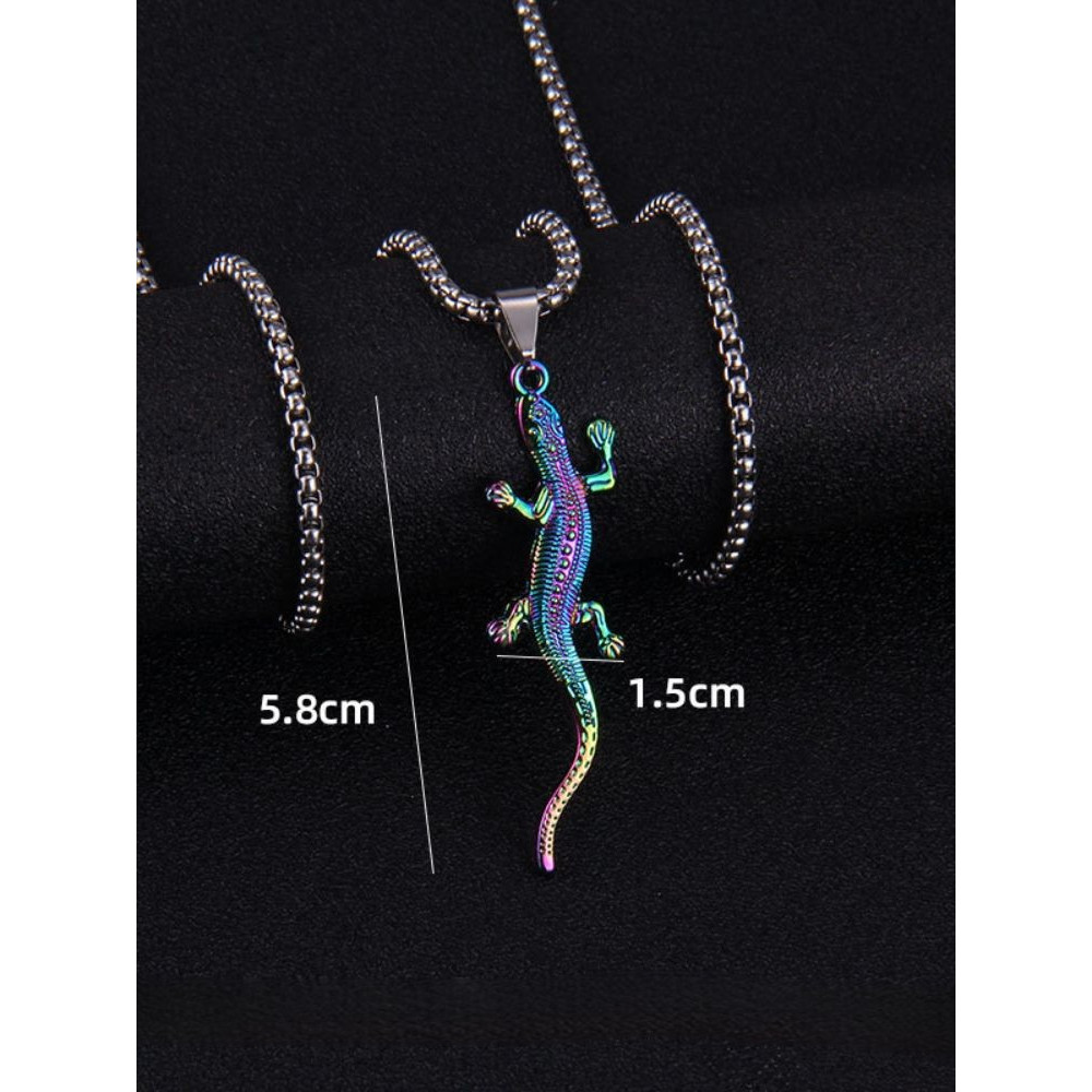 Marine Element Multicolored Pendant Necklace