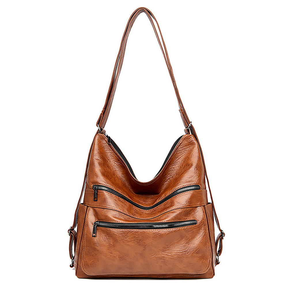Multi Pocket Adjustable Backpack Shoulder Bag