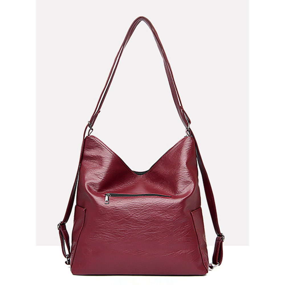 Multi Pocket Adjustable Backpack Shoulder Bag