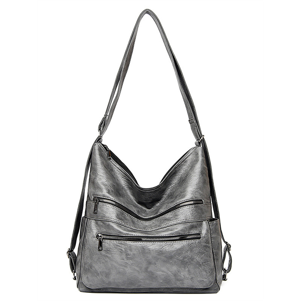 Multi Pocket Adjustable Backpack Shoulder Bag