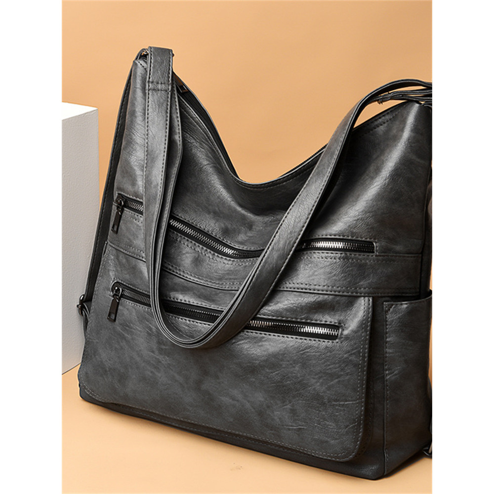 Multi Pocket Adjustable Backpack Shoulder Bag