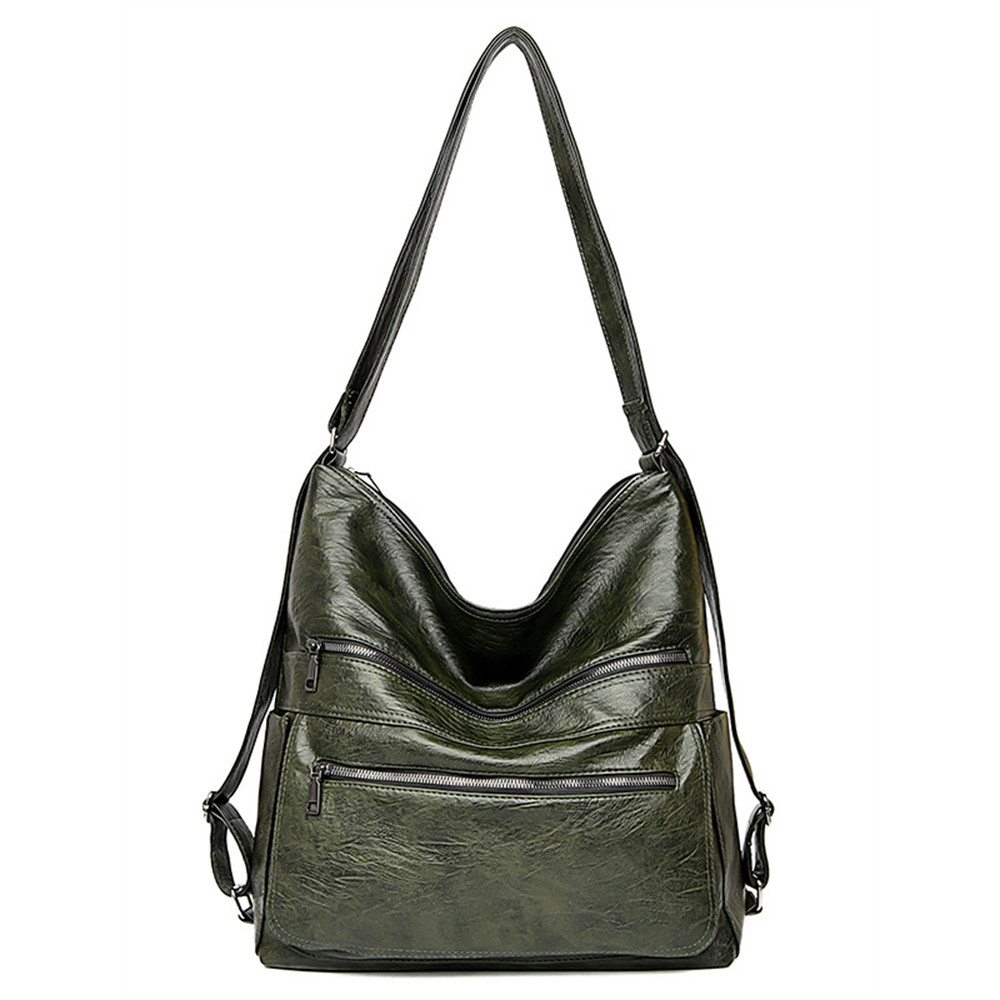Multi Pocket Adjustable Backpack Shoulder Bag