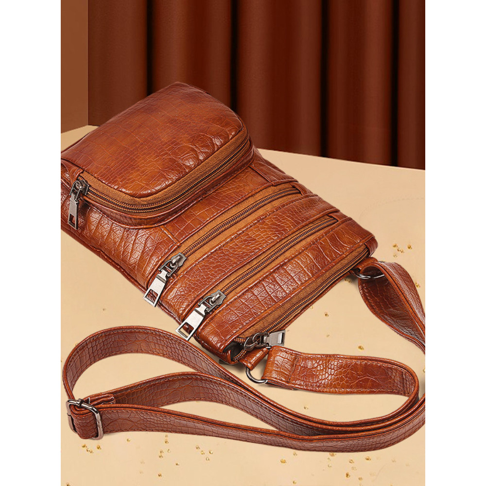 Multi Pocket Utility Crossbody Bag