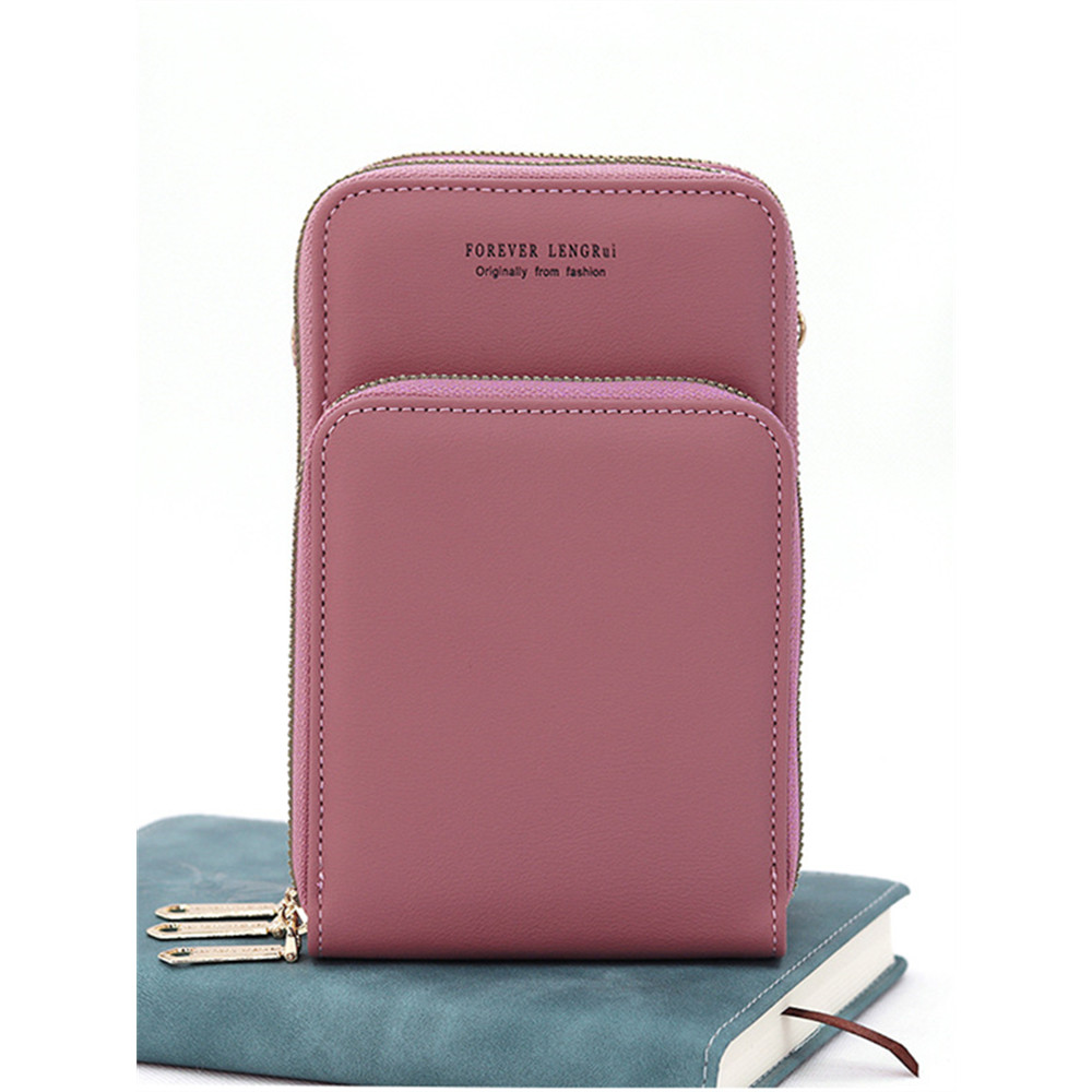 Multi Pocket Utility Mini Crossbody Phone Bag