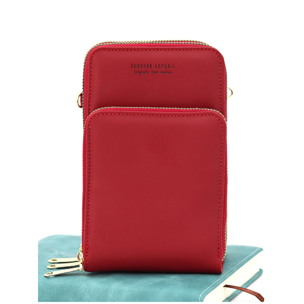 Multi Pocket Utility Mini Crossbody Phone Bag