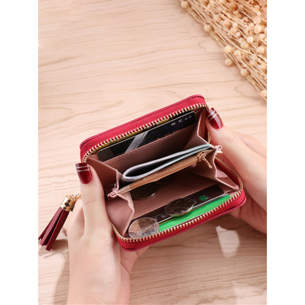 Multifunctional Zipper Coin Purse