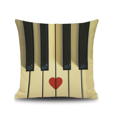 Music Lover Notes Art Linen Pillowcase