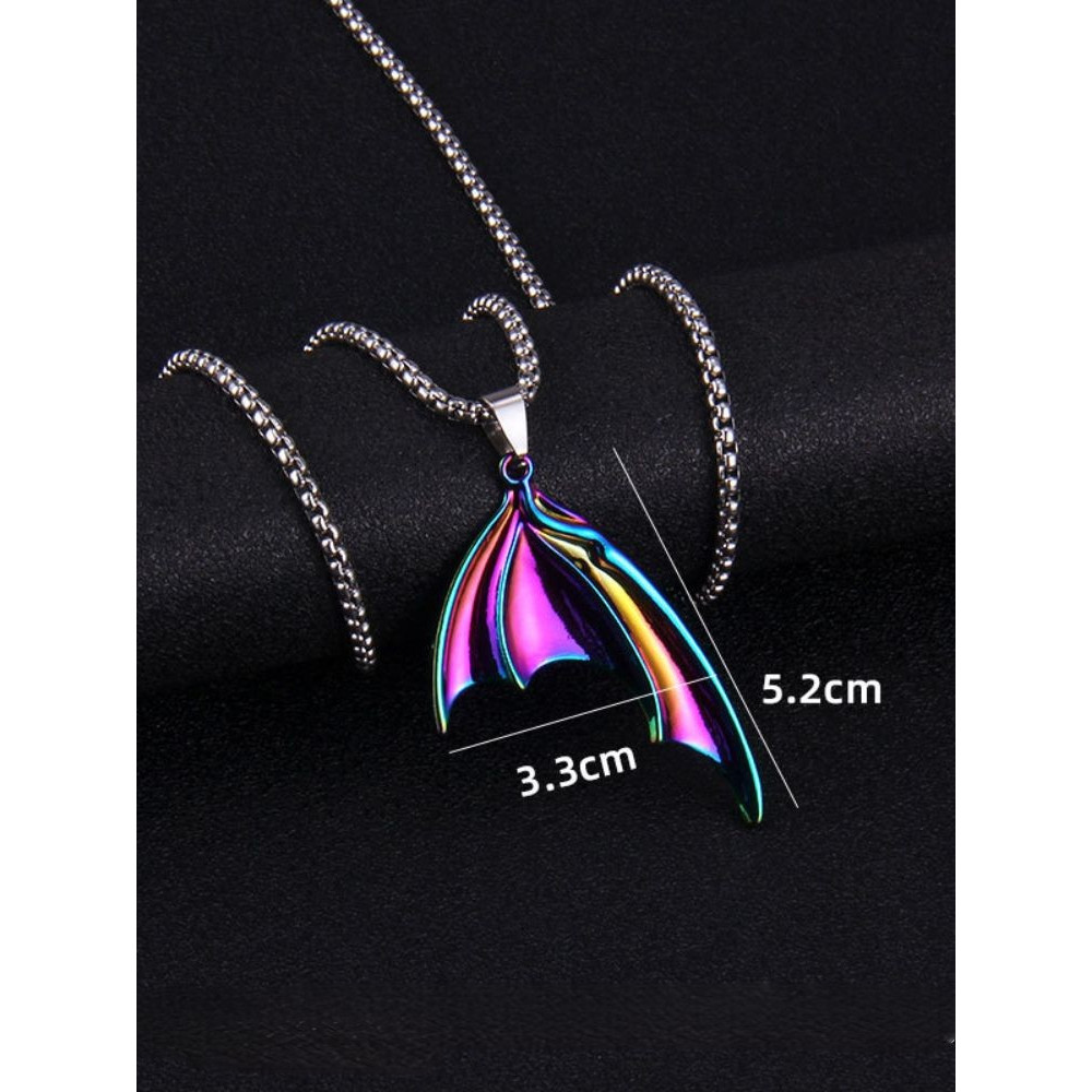 Ocean Inspired Turtle Shark Fishtail Pendant Necklace