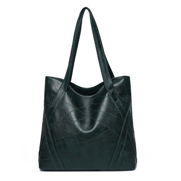 Oil Wax Leather Large Capacity Shoulder Bag