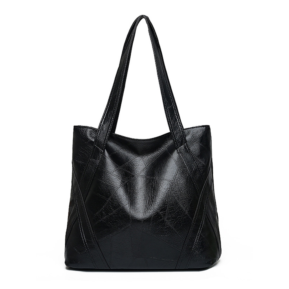 Oil Wax Leather Large Capacity Shoulder Bag