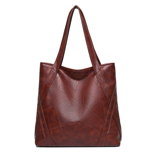 Oil Wax Leather Large Capacity Shoulder Bag