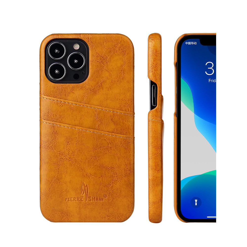 Oiled Waxed Leather Utility Phone Case