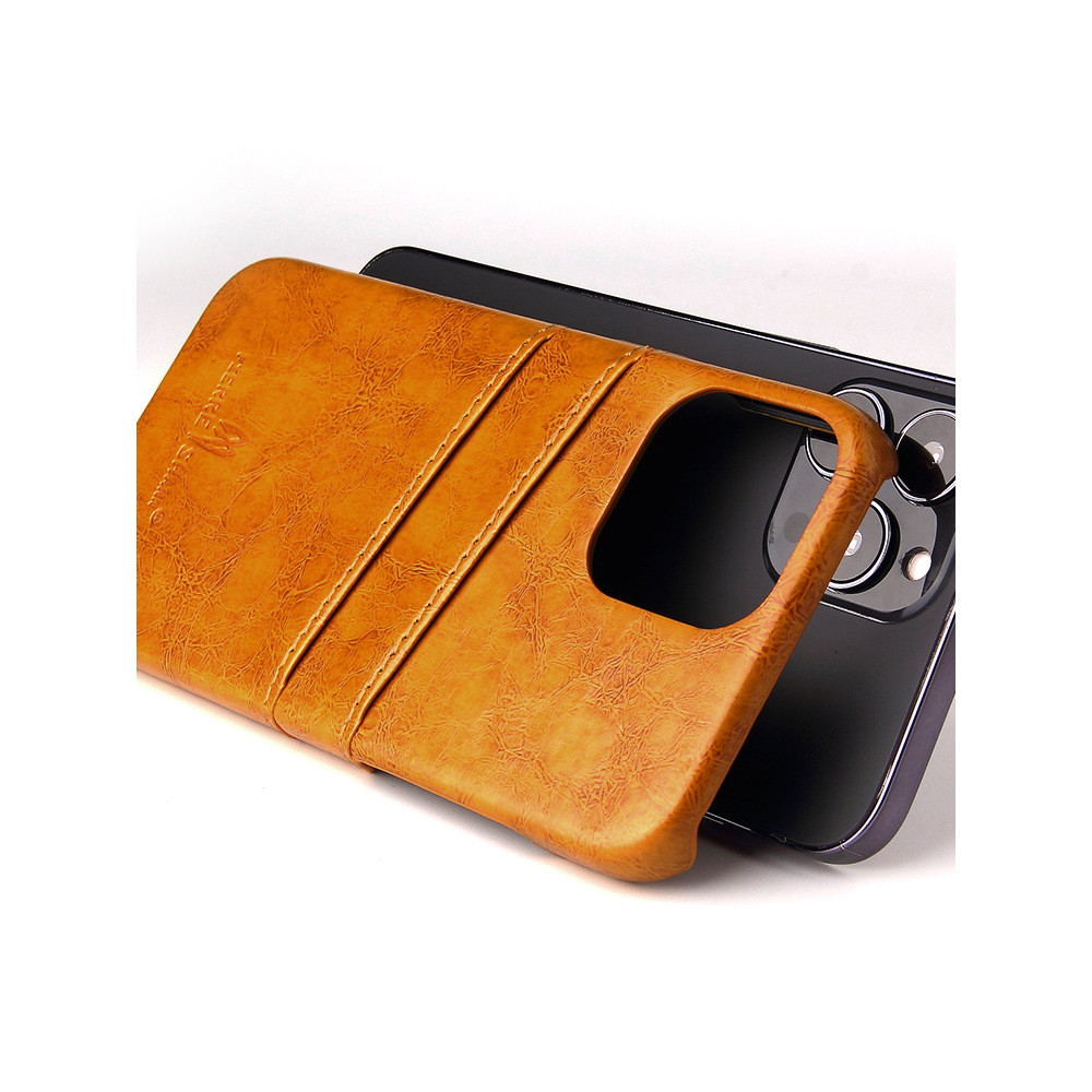 Oiled Waxed Leather Utility Phone Case