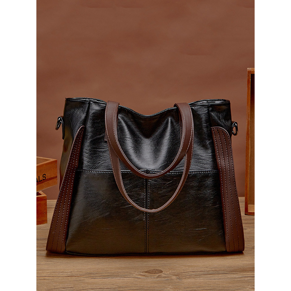 Patchwork Utility Big Tote Bag