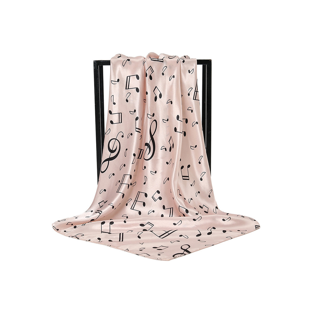 Popular Musical Notes Graphic Square Towel