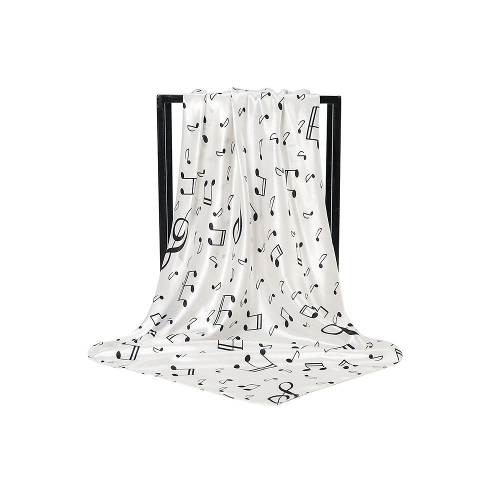 Popular Musical Notes Graphic Square Towel