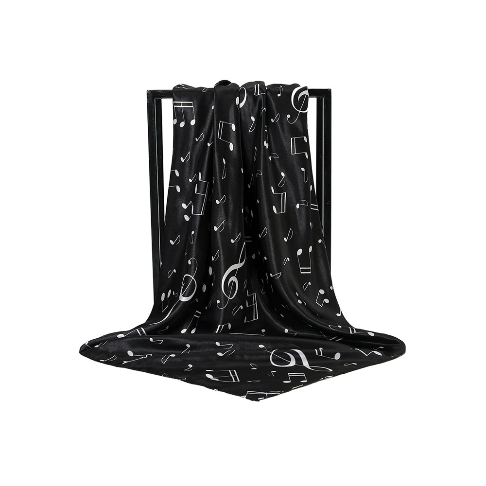 Popular Musical Notes Graphic Square Towel