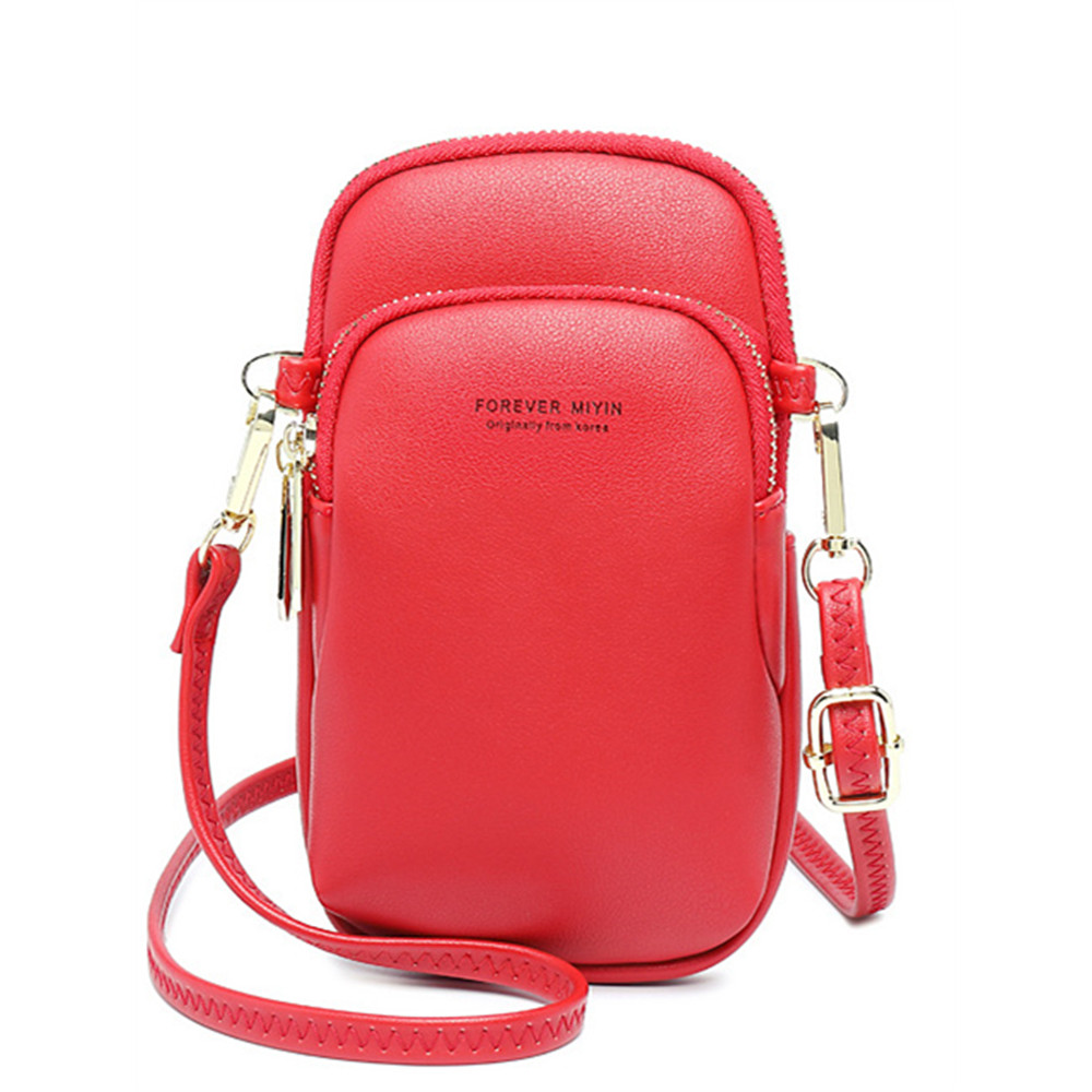 Portable Durable Leather Mini Crossbody Bag