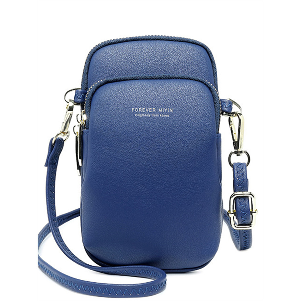 Portable Durable Leather Mini Crossbody Bag