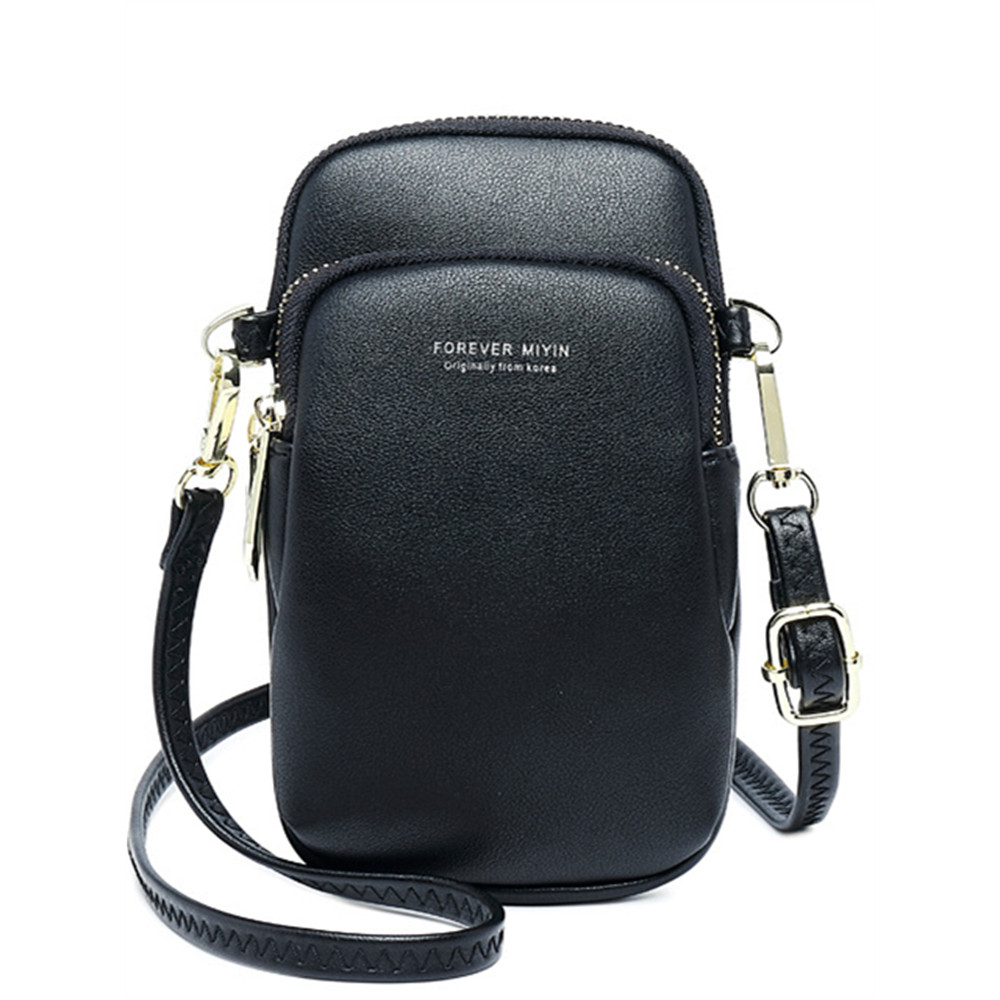 Portable Durable Leather Mini Crossbody Bag