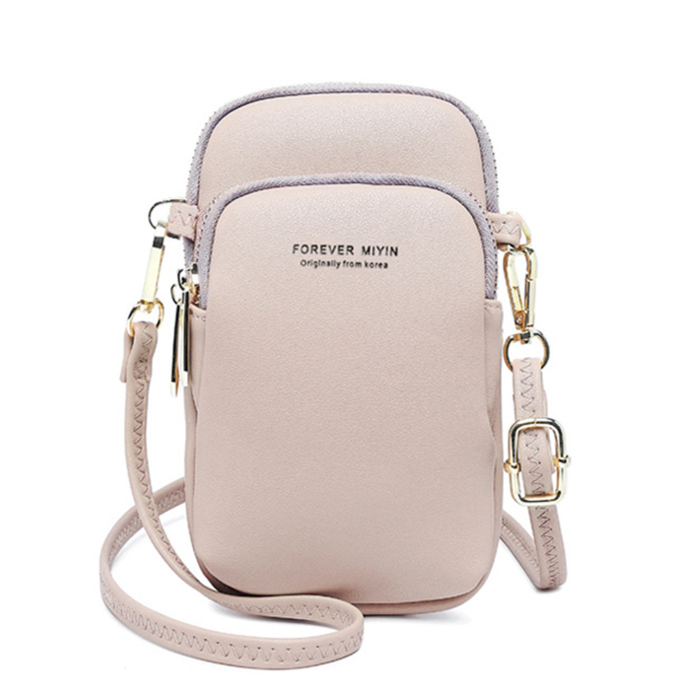 Portable Durable Leather Mini Crossbody Bag