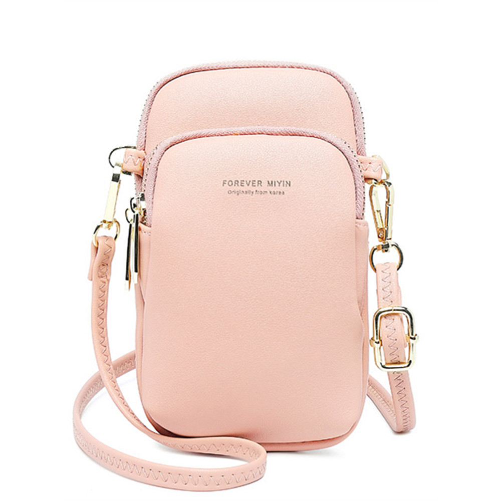 Portable Durable Leather Mini Crossbody Bag