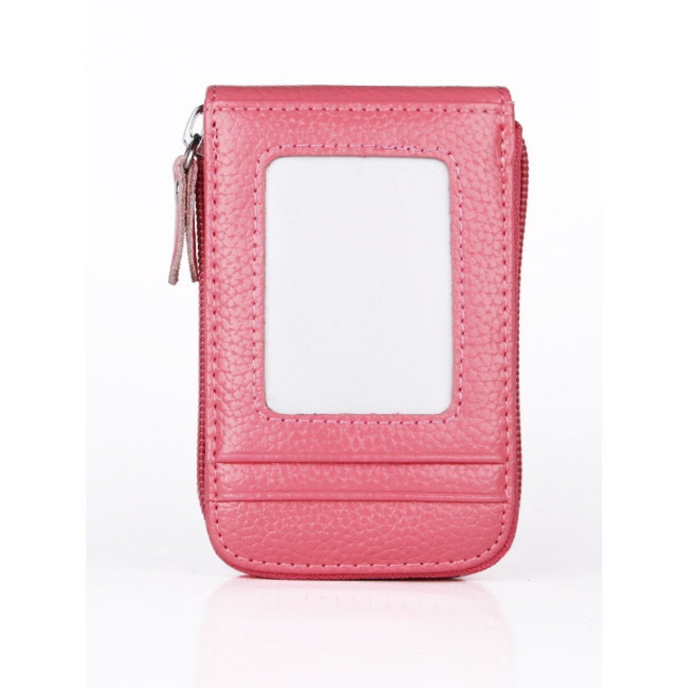 RFID Anti Theft Blocking Leather Card Holder