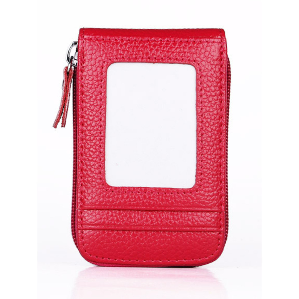 RFID Anti Theft Blocking Leather Card Holder