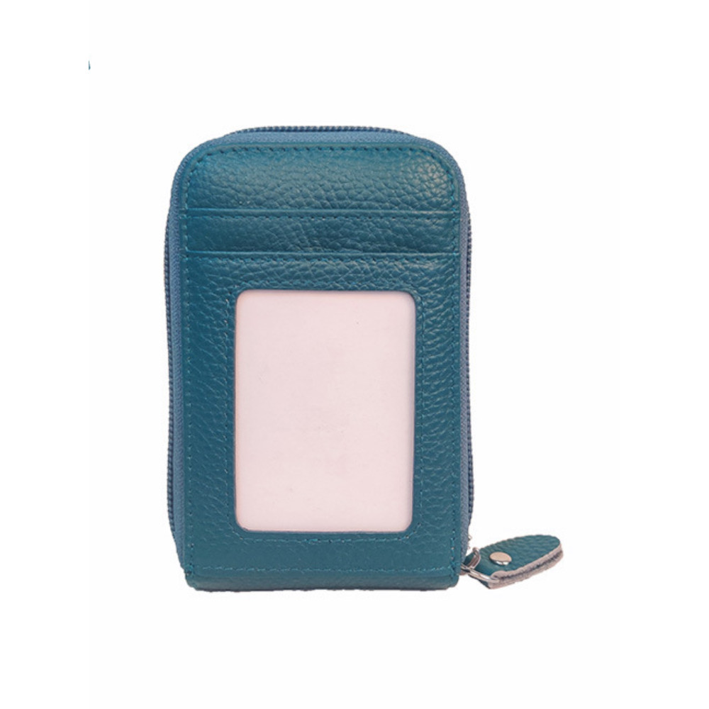 RFID Anti Theft Blocking Leather Card Holder