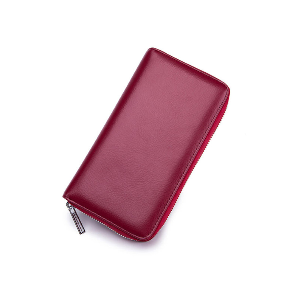 RFID Genuine Leather Card Wallet