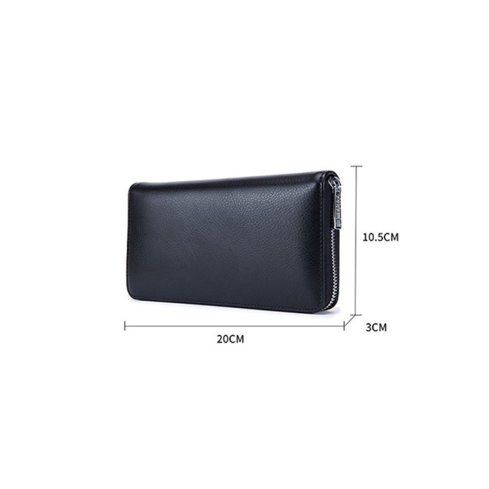 RFID Genuine Leather Card Wallet