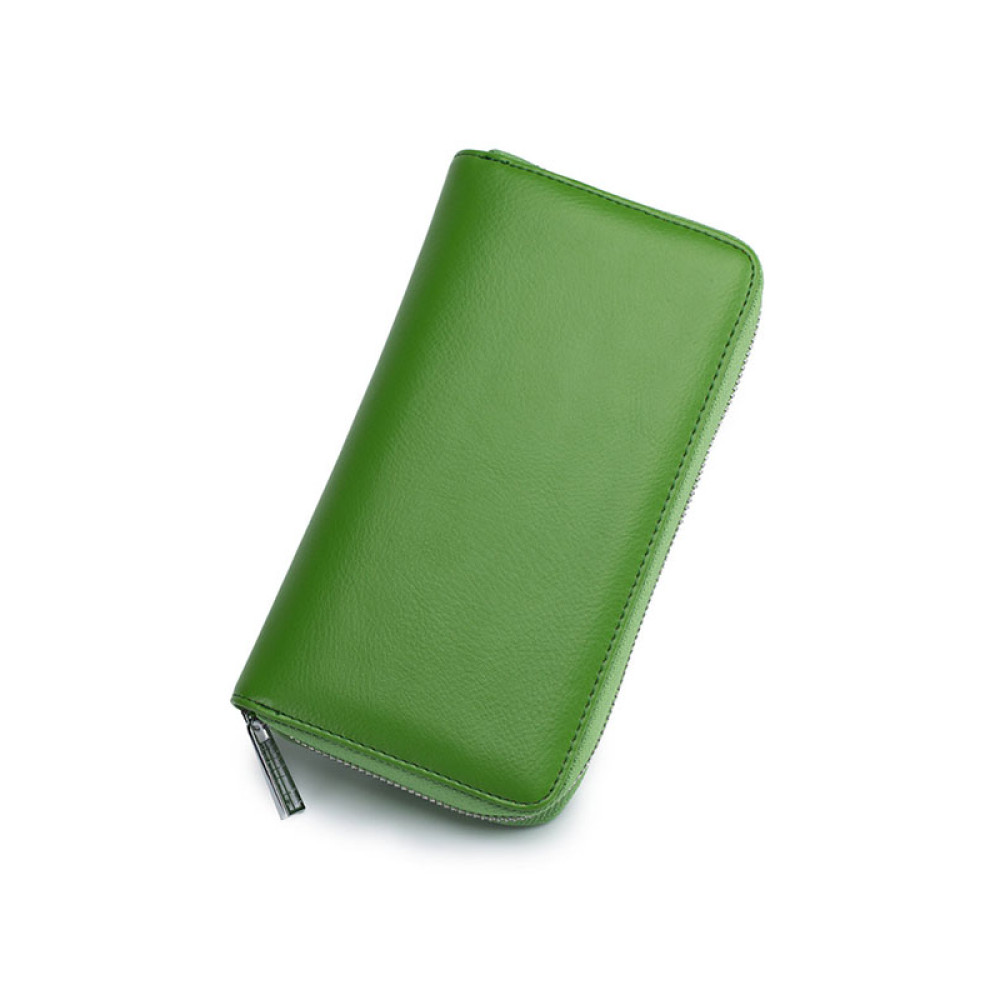 RFID Genuine Leather Card Wallet